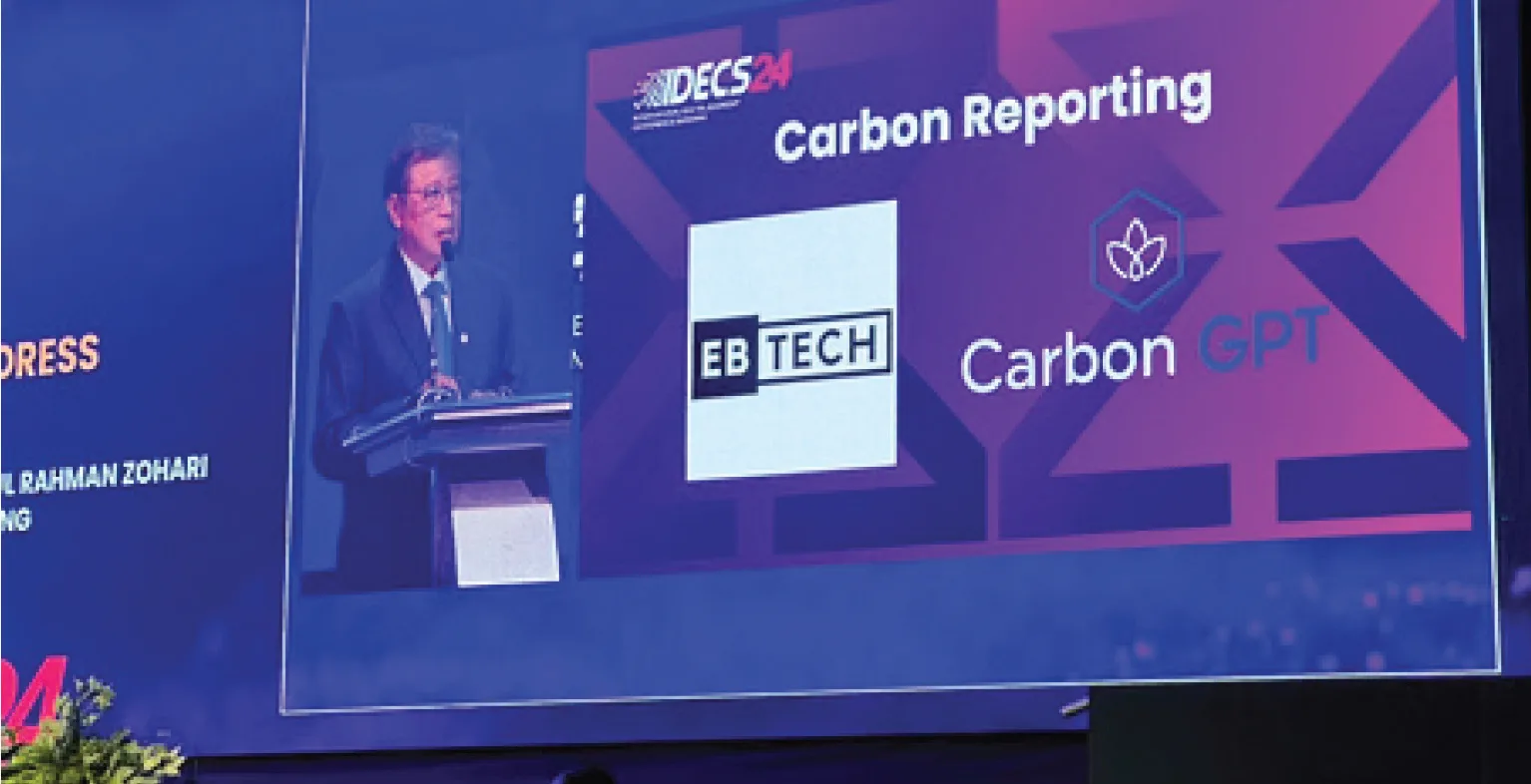 IDECS 2024 conference stage in Kuching